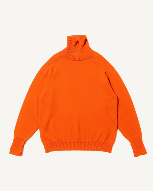 Turtleneck Sweater ORANGE
