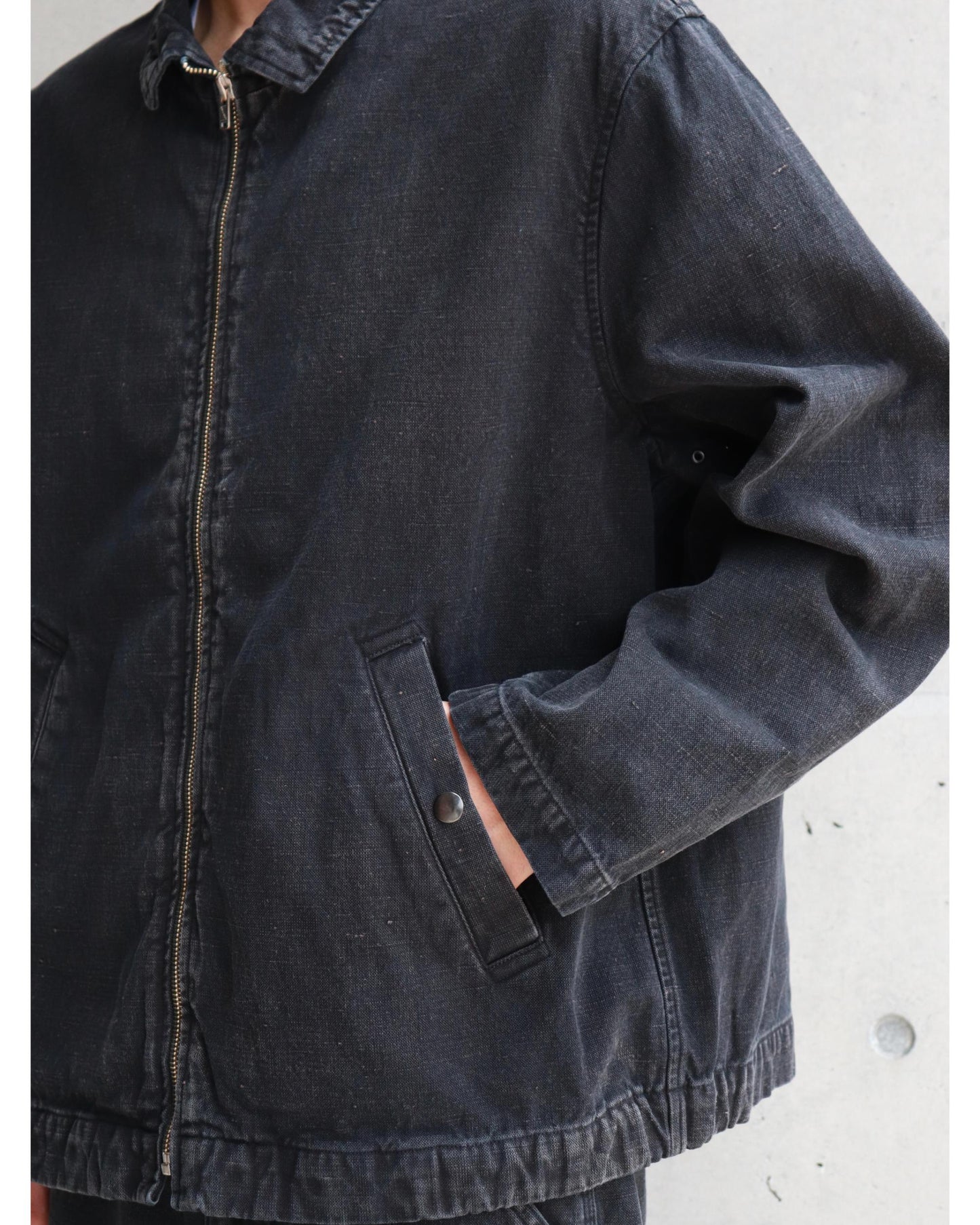 Silk Hemp French Air Force Pilot Jacket