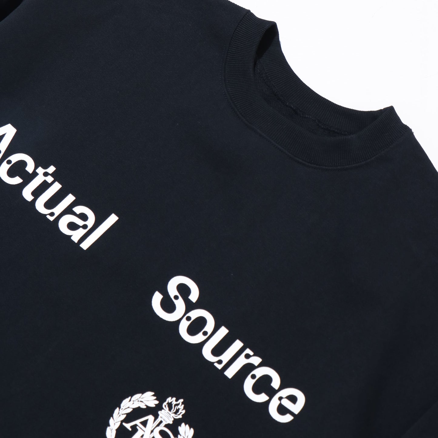 "Actual Source × FreshService" LIGHT OZ CREW NECK SWEAT COLLEGE