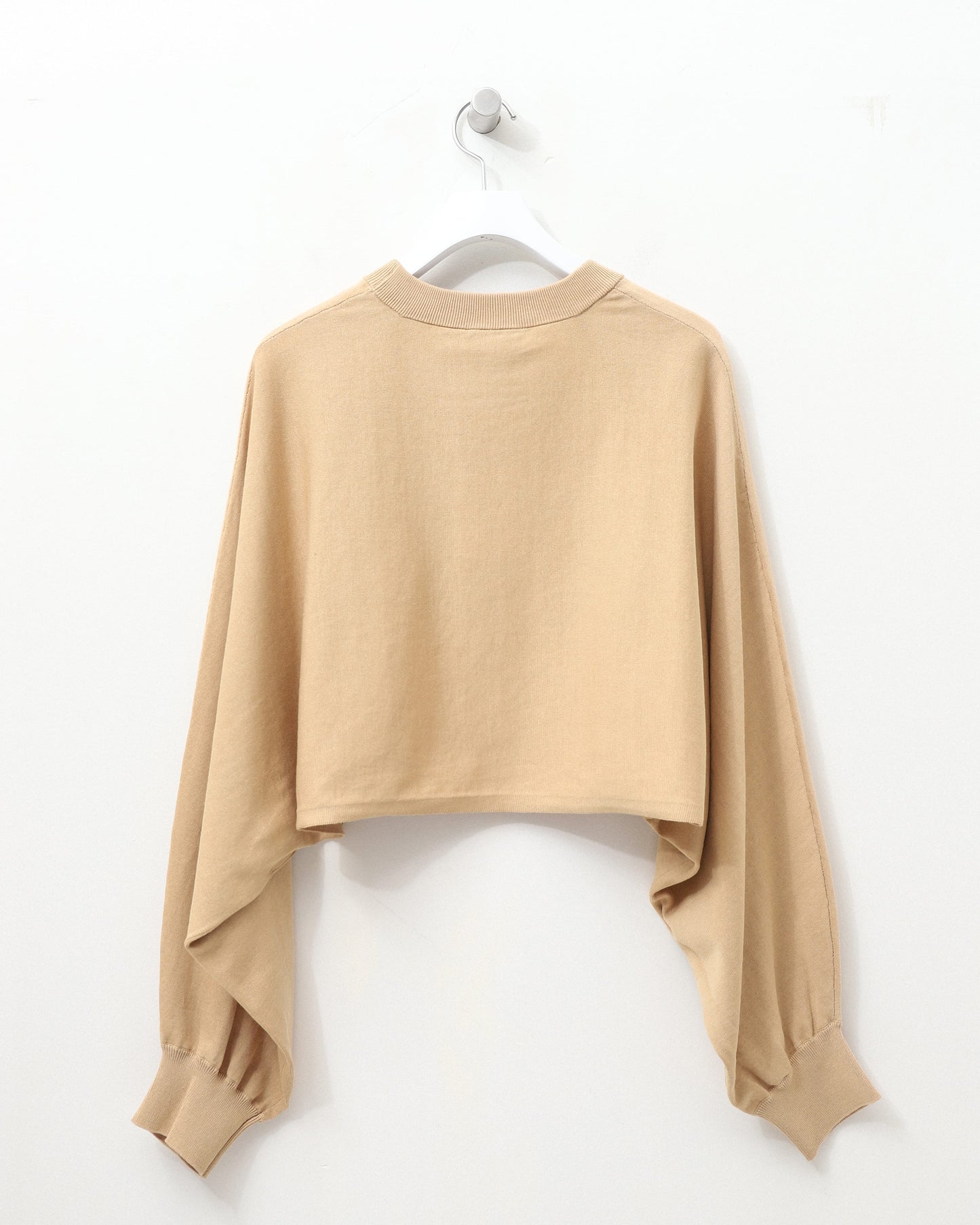 CREW NECK PONCHO SWEATER 11344