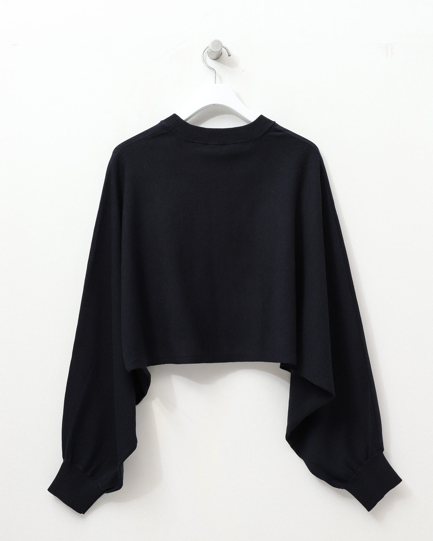 CREW NECK PONCHO SWEATER 11344