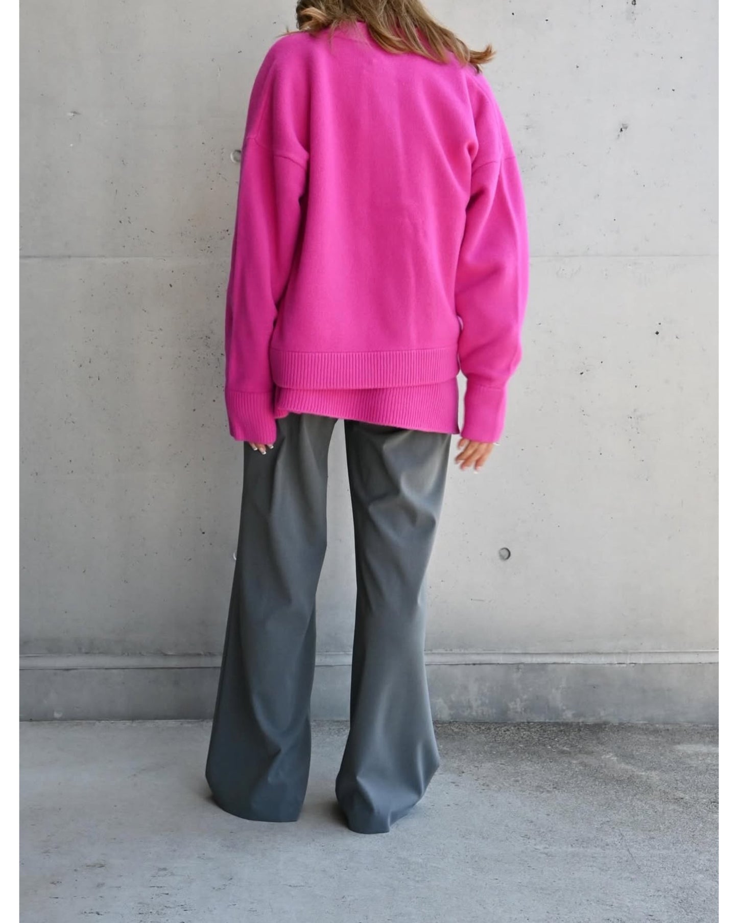 STRETCH WIDE-LEG PANTS 13332