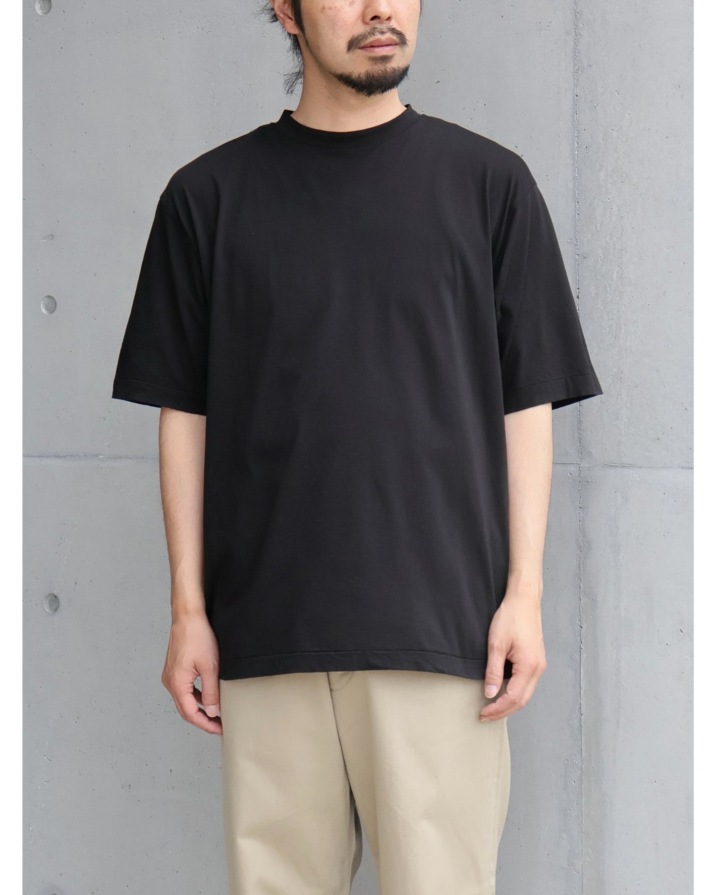 THINコットン Tシャツ BLACK