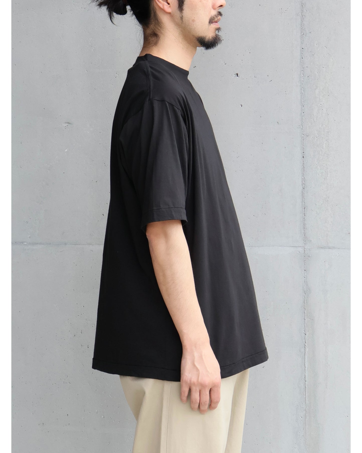 THINコットン Tシャツ BLACK