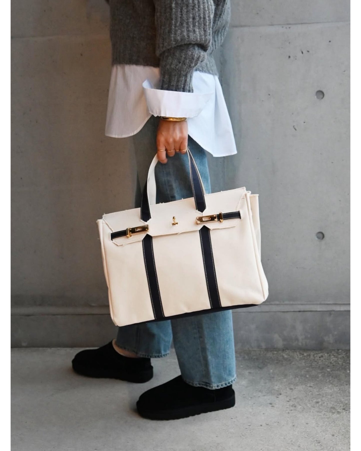 TOMBOY トートバッグ(GOLD)