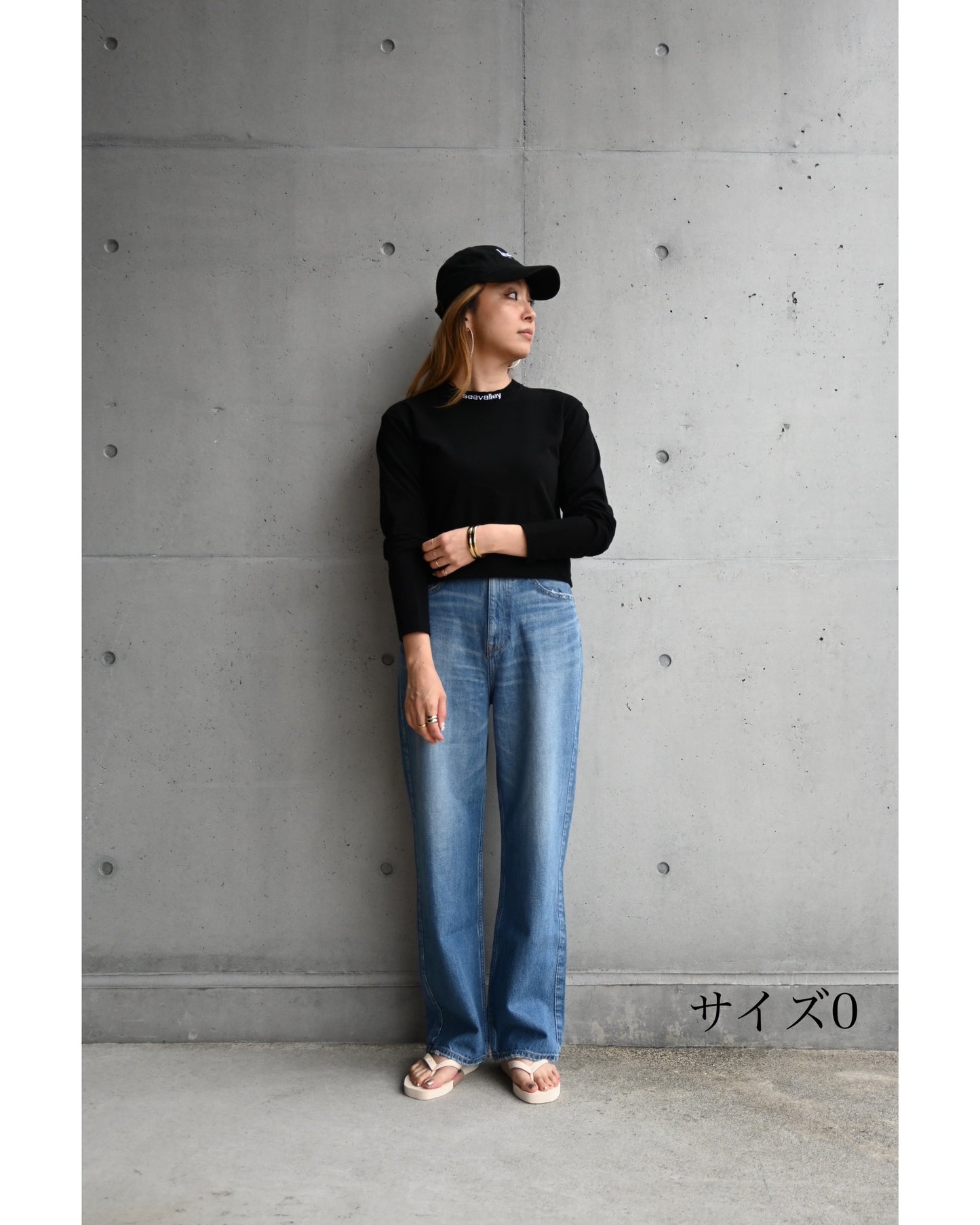 SEAVALLEY スケーターL/S TEE