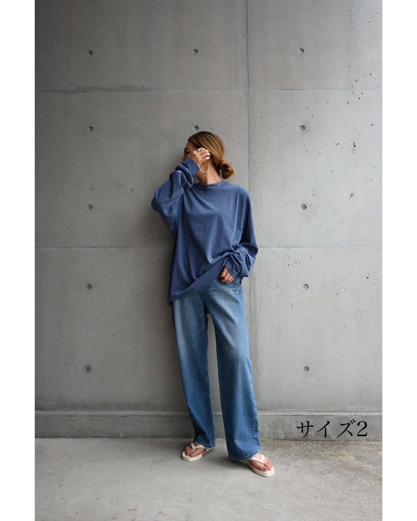 SEAVALLEY スケーターL/S TEE