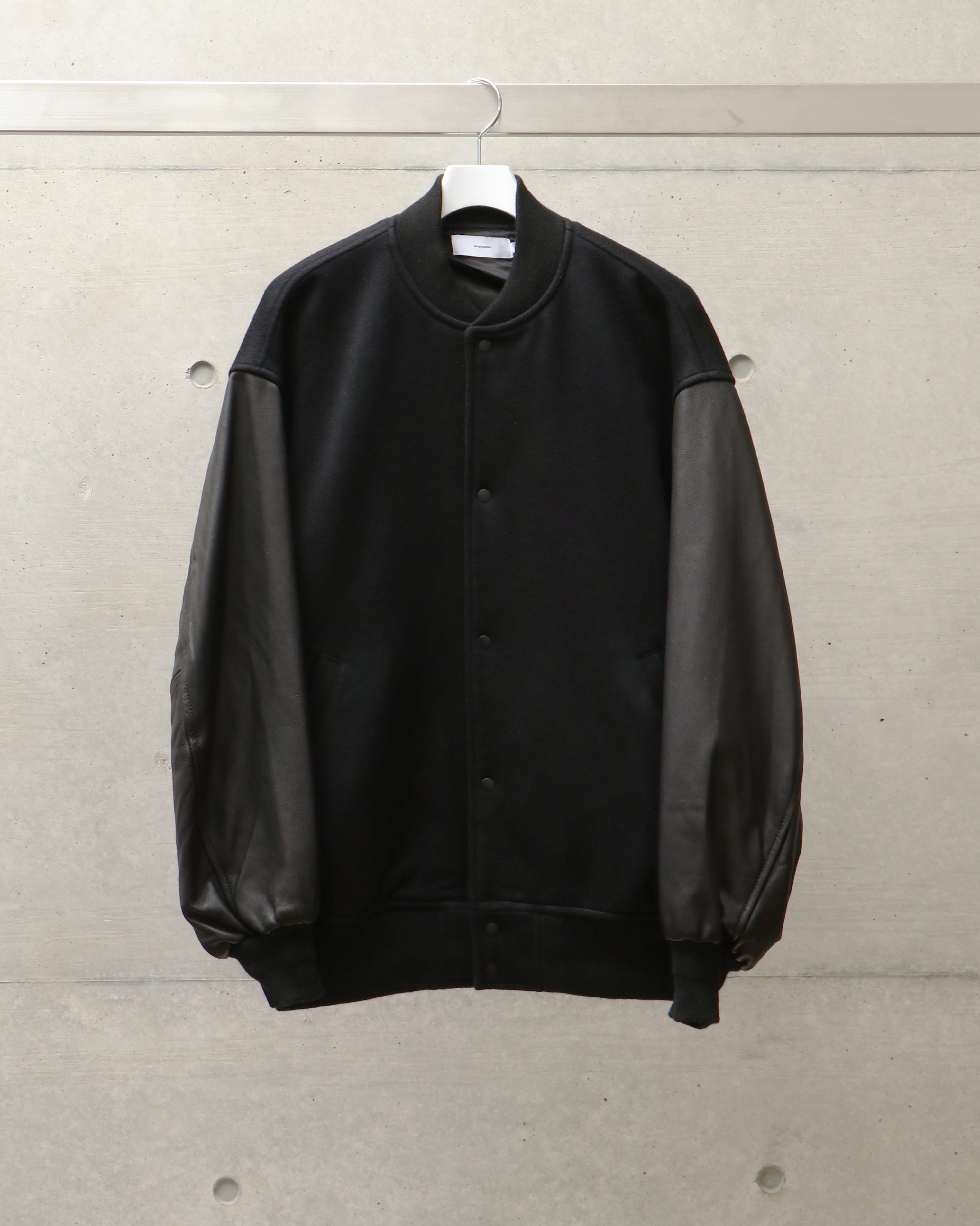 デンハム DENHAM【STADIUM MELTON WOOL BLOUSON】 - スタジャン