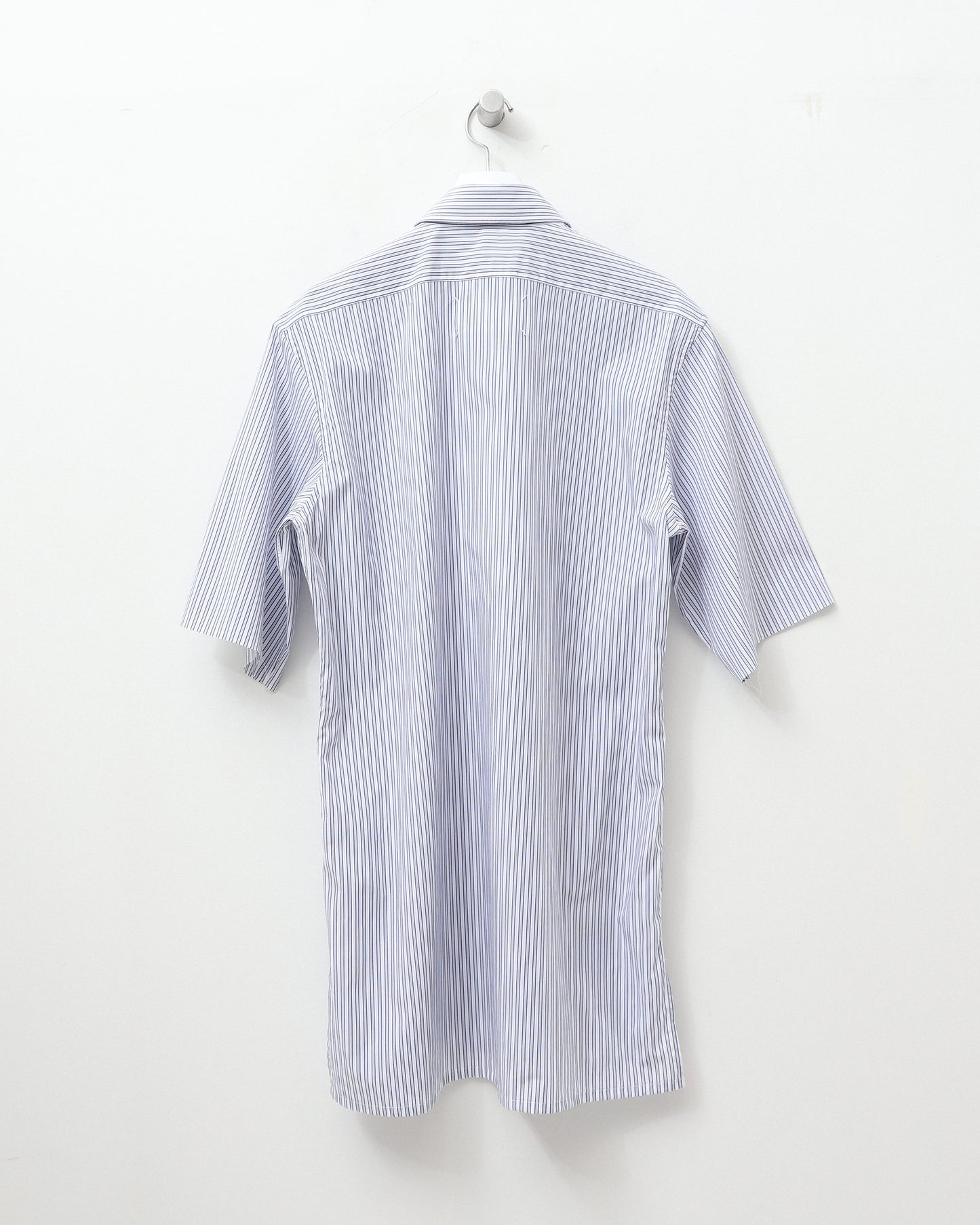 S50DR0007 SHIRT WHITE BLUE STRIPES