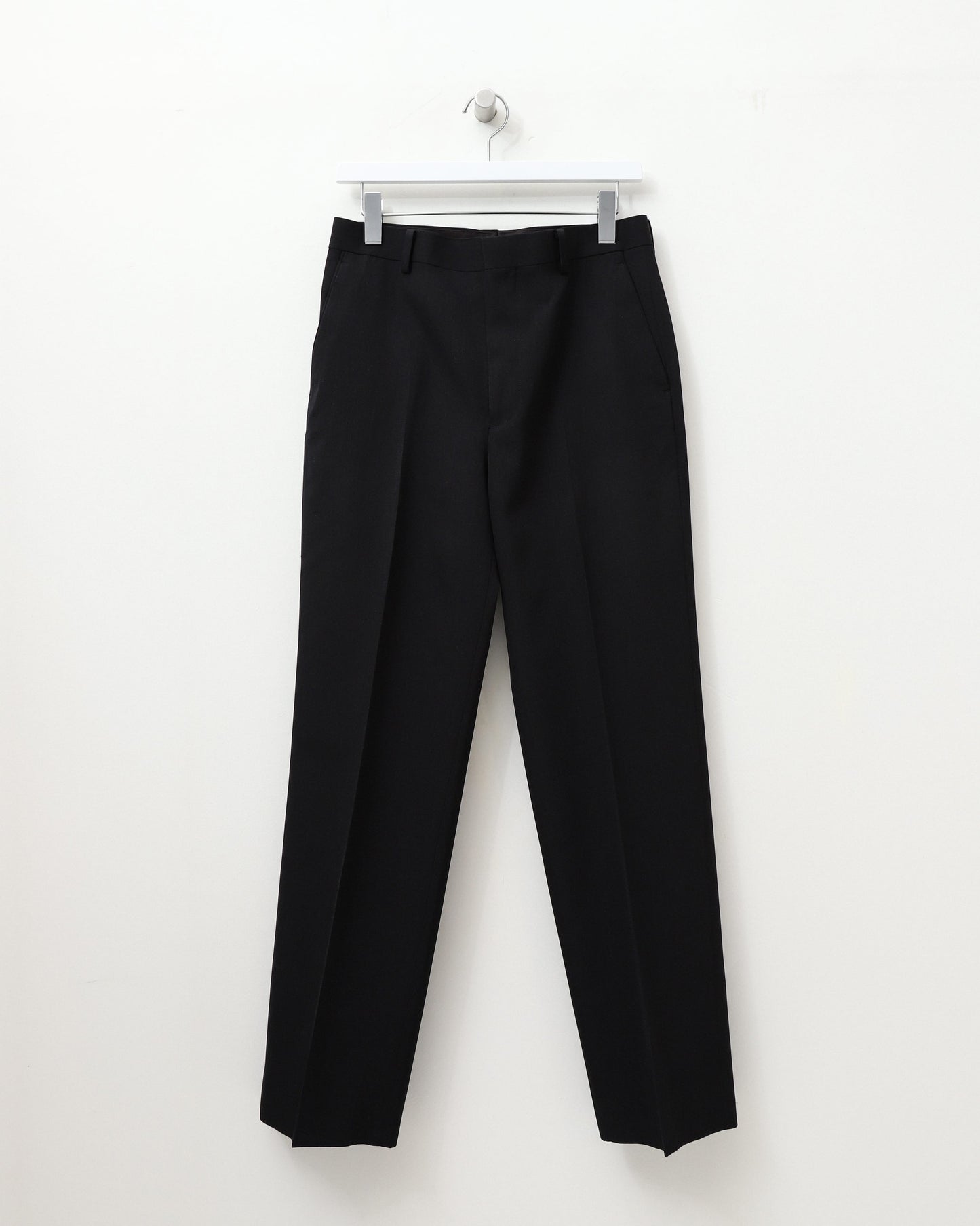 LIGHT WOOL MAX GABARDINE SLACKS TOP BLACK