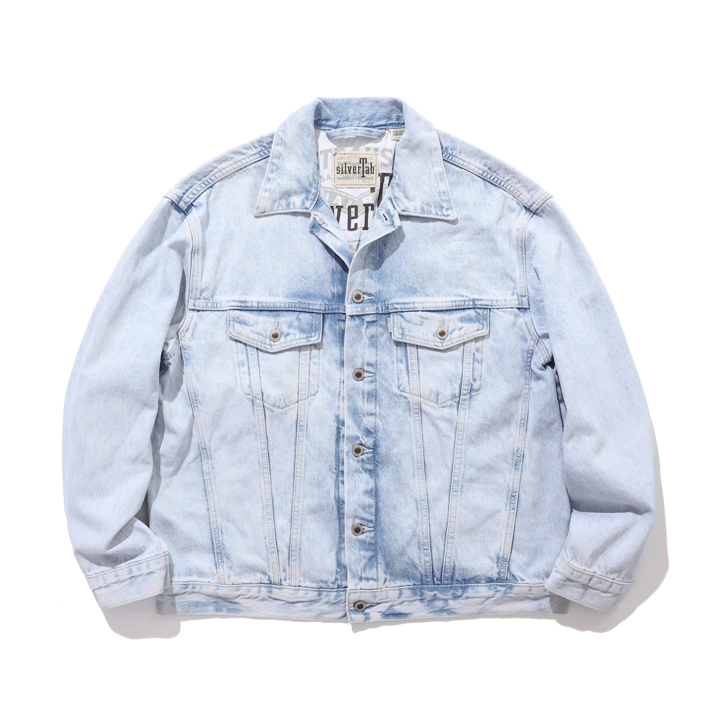 SILVERTAB TRUCKER JACKET / STONE WASH