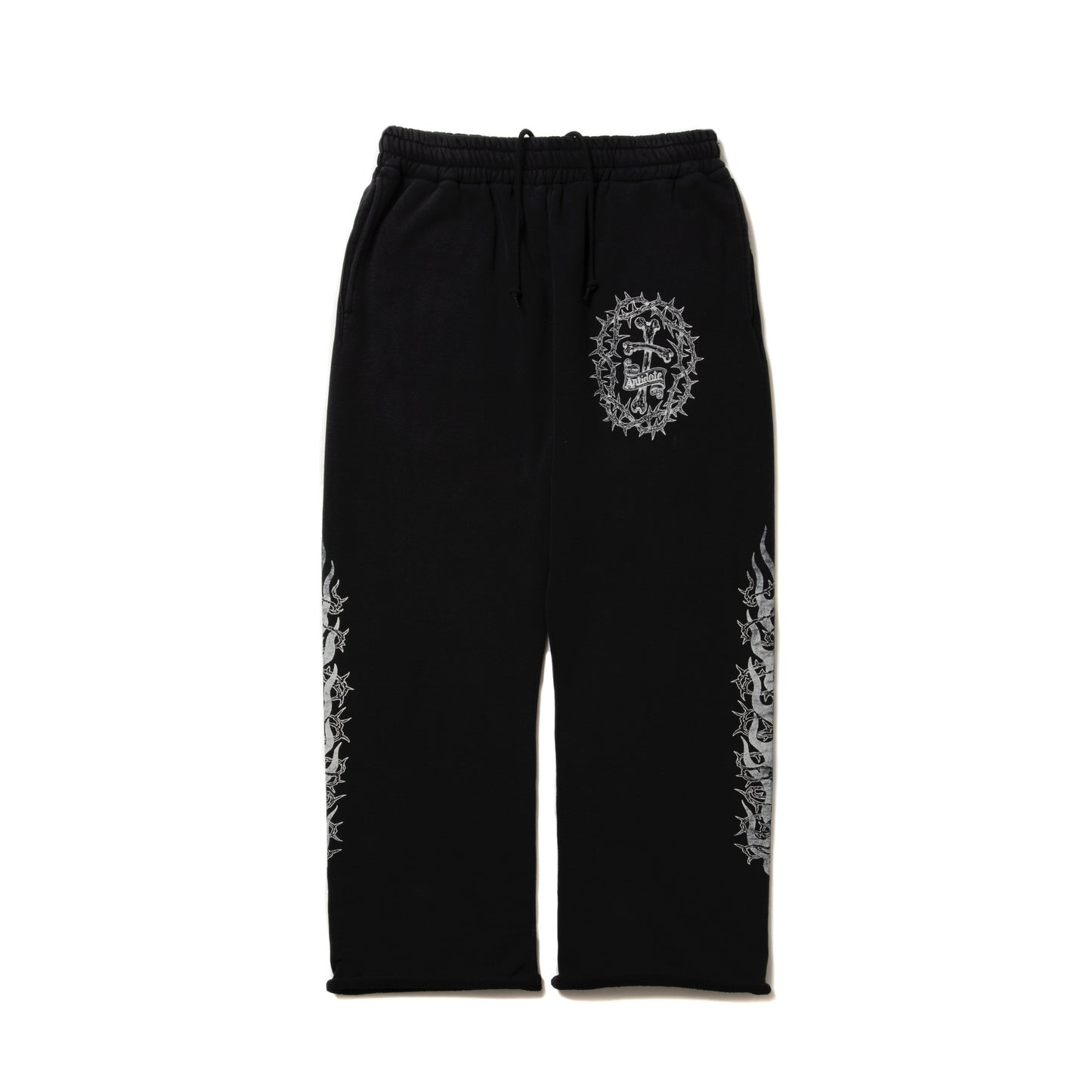 Fade Wash Sweat Pants (Thorn Flames)
