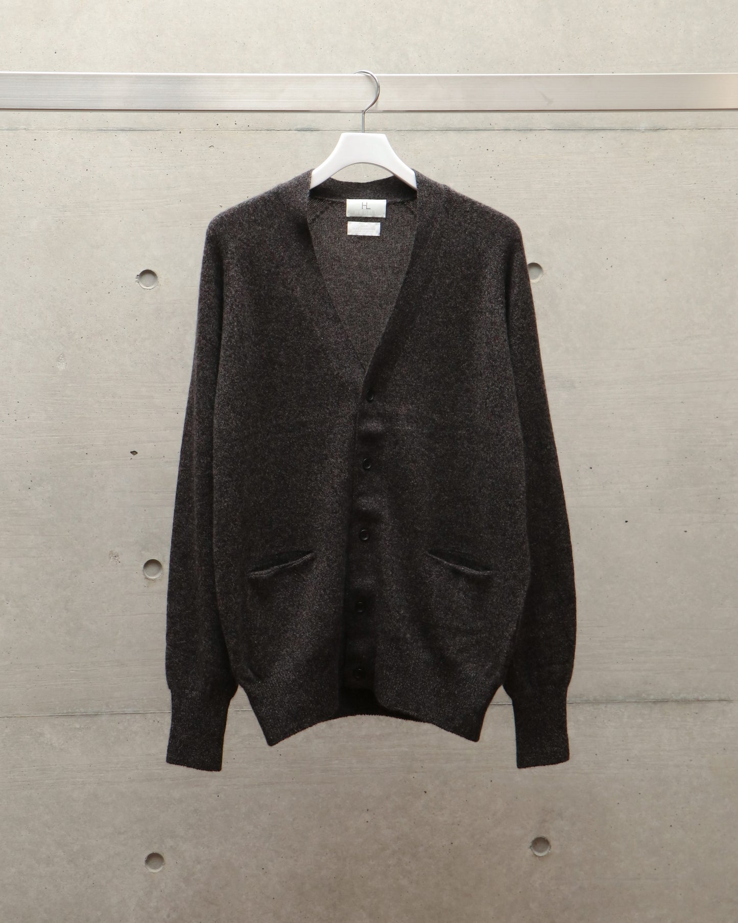 Wholegarment Cardigan BLACKBROWN