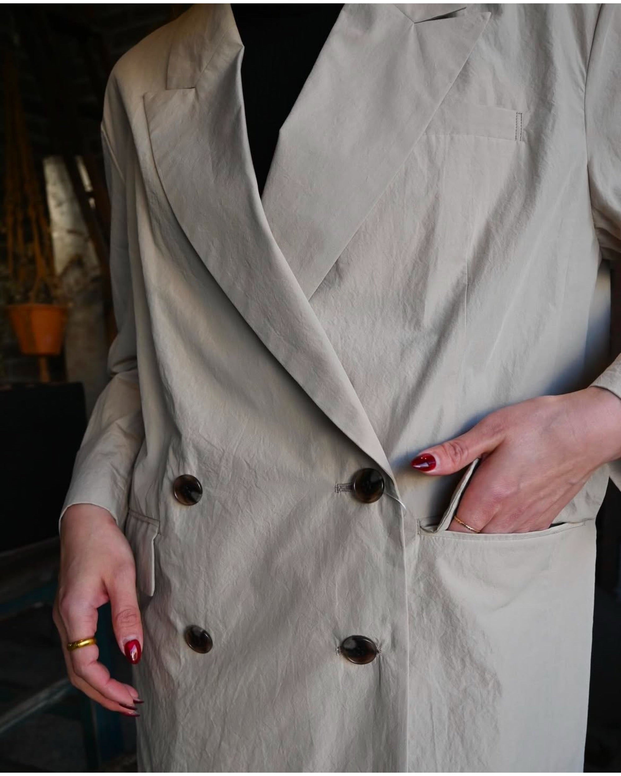 H.COUNT COTTON TUMBLE JACKET – TIME AFTER TIME