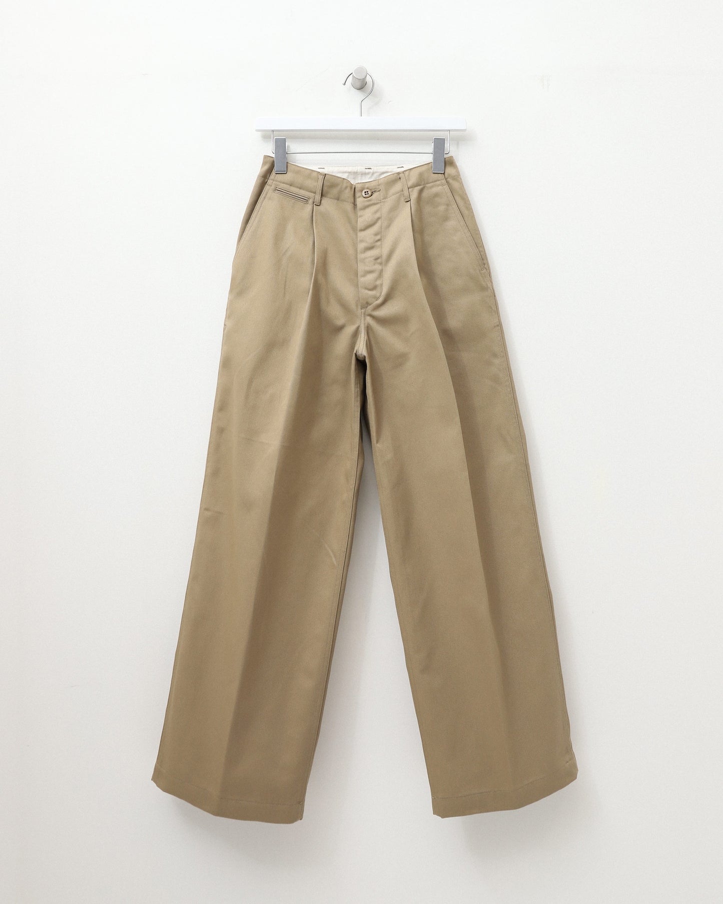 T/C TWILL ARMY WIDE LEG CHINOS 13297