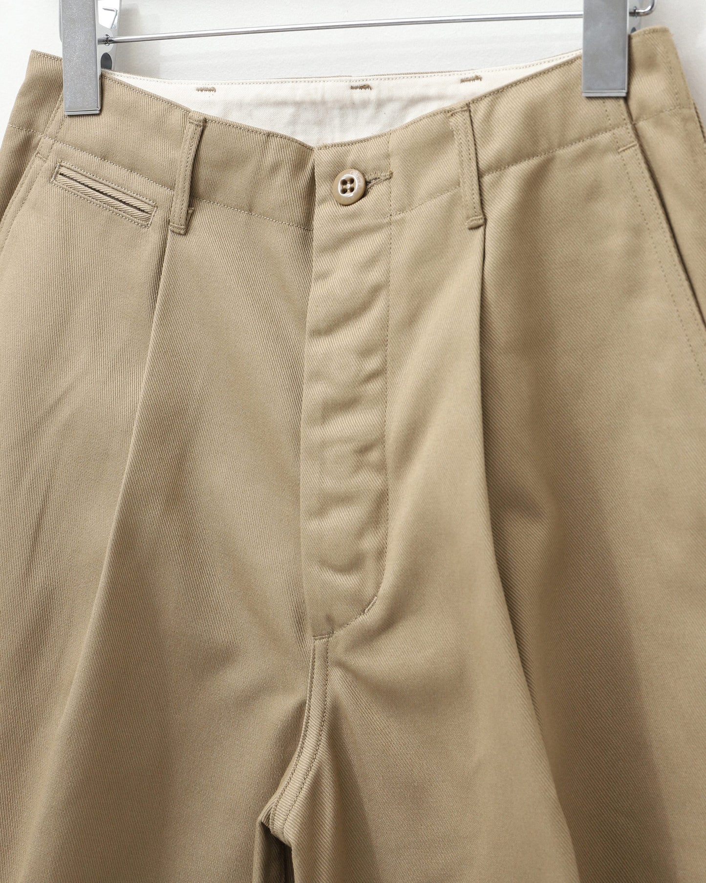 T/C TWILL ARMY WIDE LEG CHINOS 13297