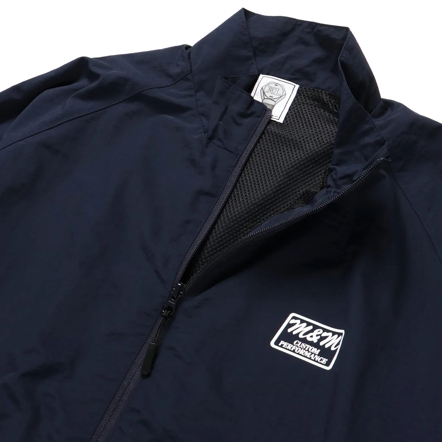 COTTON LIKE NYLON TRACK JACKET – TIME AFTER TIME COTTON LIKE NYLON TRACK JACKET – TIME AFTER TIME