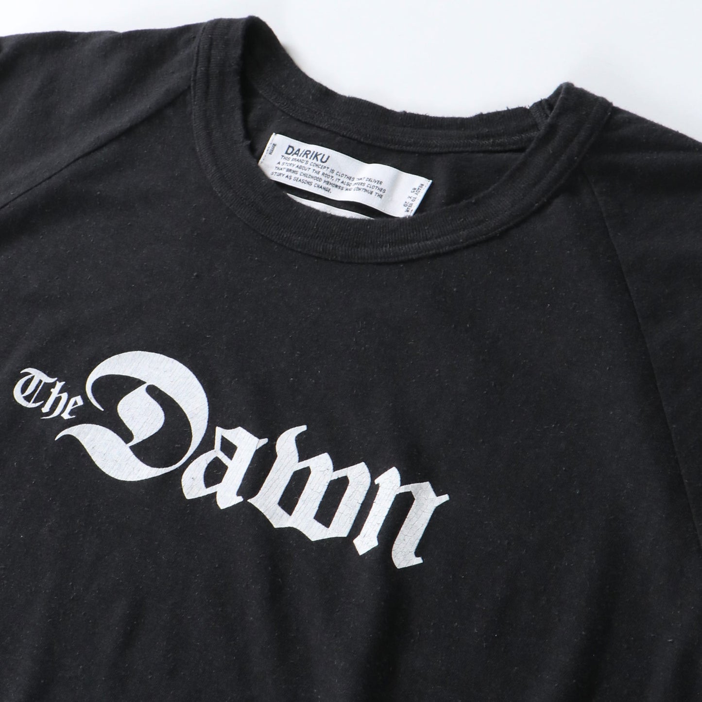 "The Dawn" Big Raglan Tour Tee