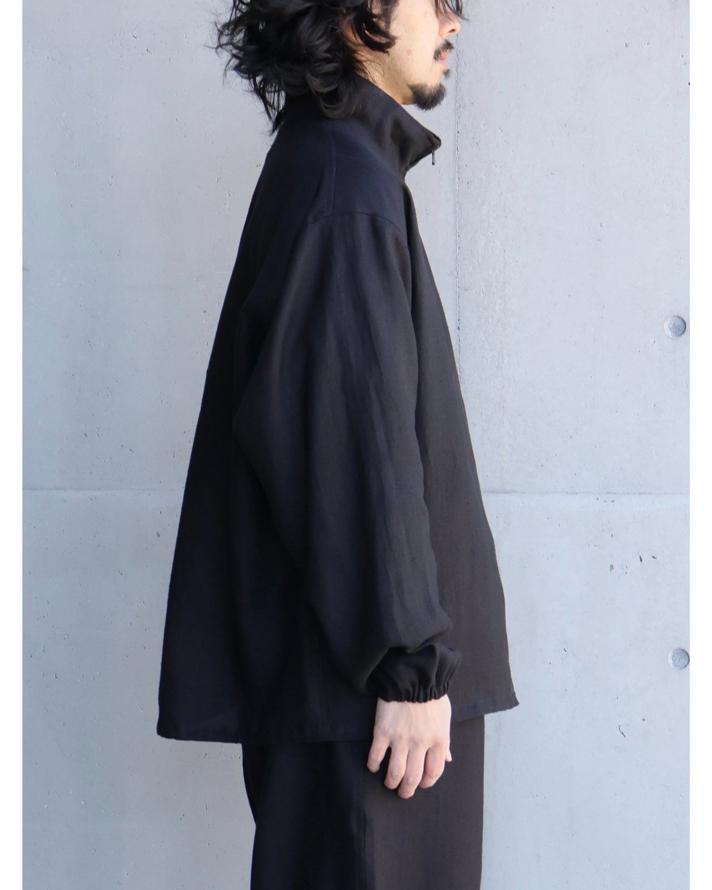カナパ ジップジャケット BLACK