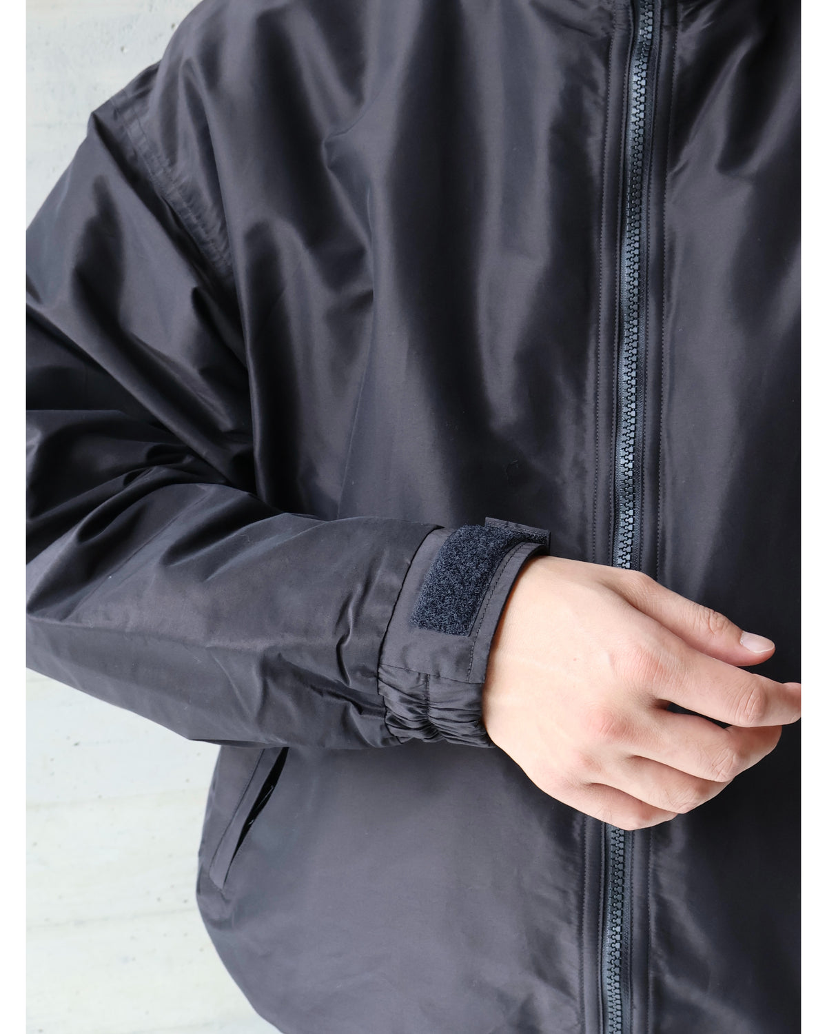 コットンシルク トラックジャケット BROWN