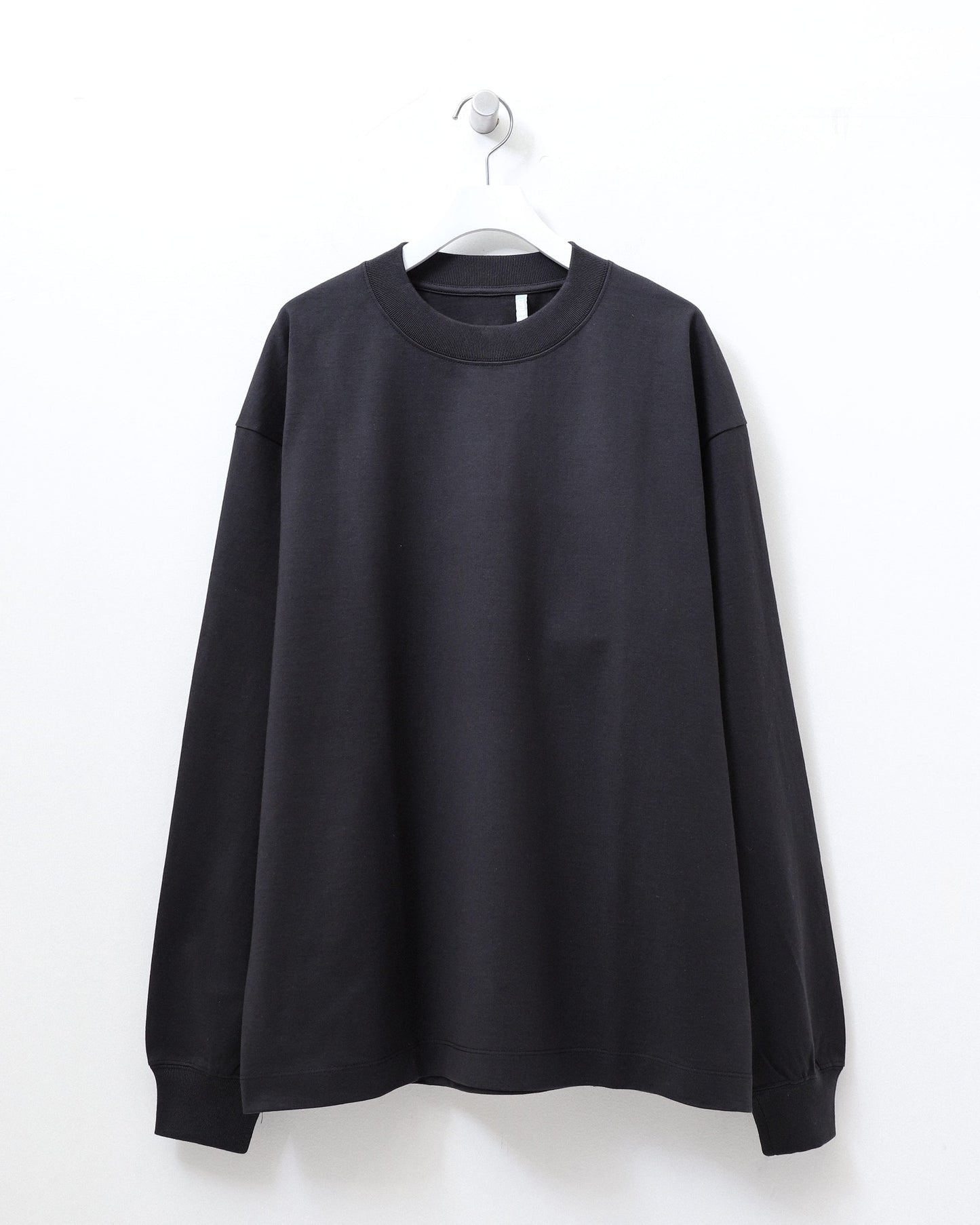 Suvin Supima Tube L/S Tee Heavy INK BLACK