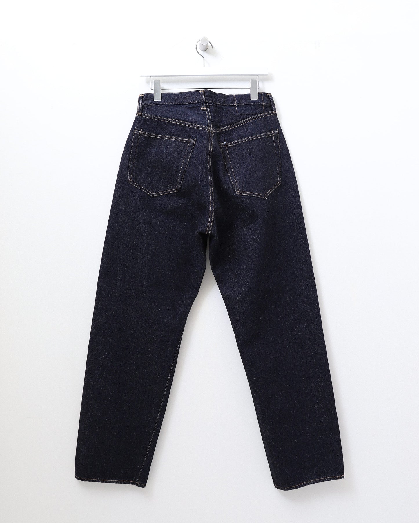 5P Zipper Front Denim Pants INDIGO ONE WASH