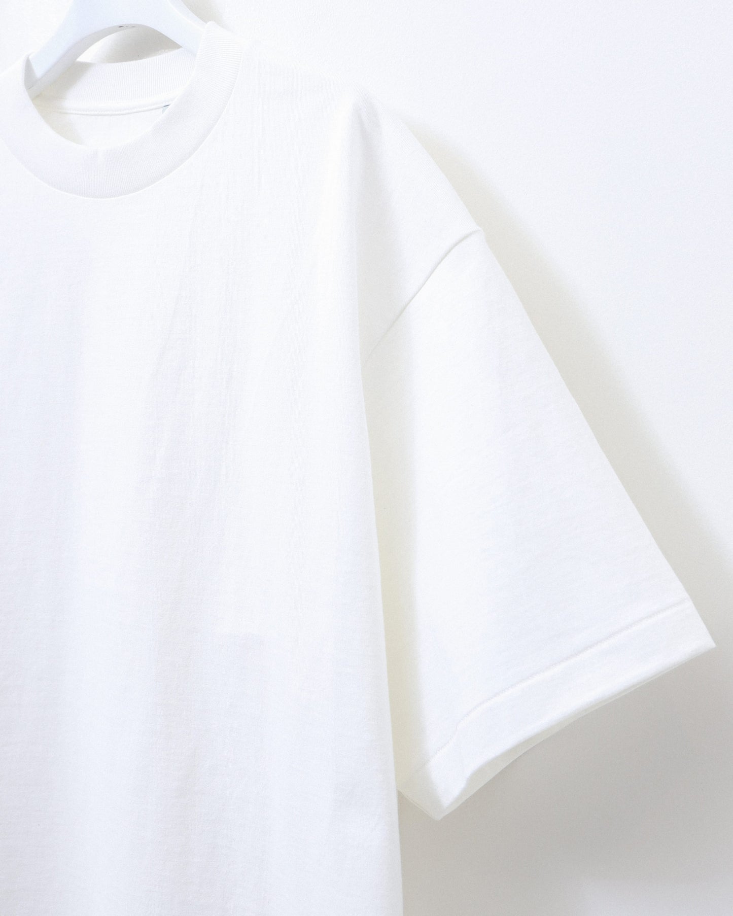 Suvin Supima Tube Halfsleeve Tee Heavy WHITE