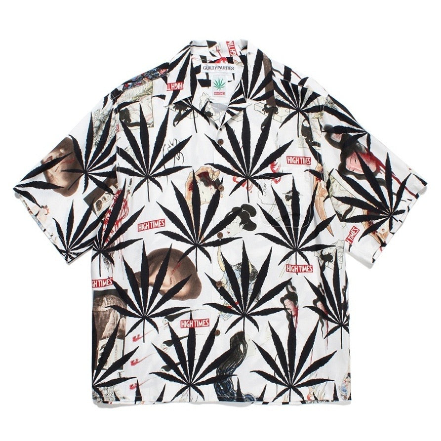 HIGHTIMES / S/S HAWAIIAN SHIRT ( TYPE-2 )