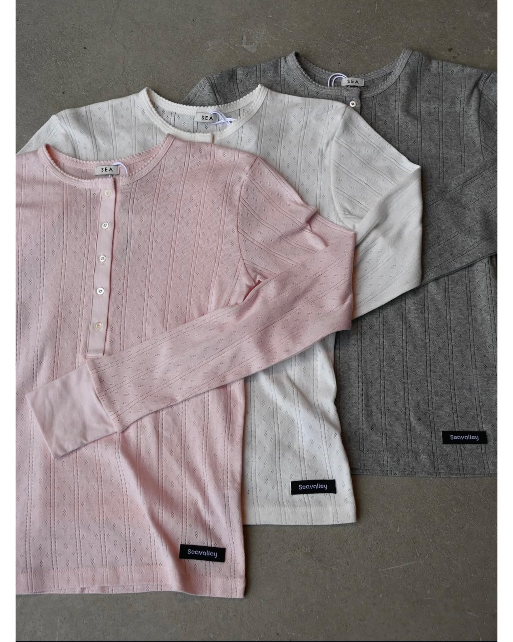 【即発送】SEA HENLEY NECK L/S TEE ヘンリーネックL/S TEE – TIME AFTER TIME