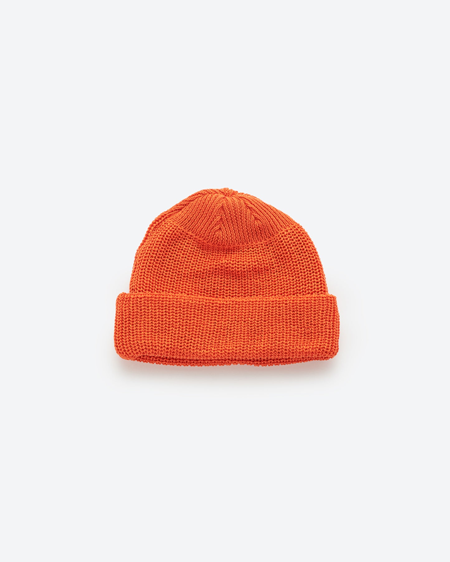 COTTON ACRYLIC WATCH CAP ORANGE