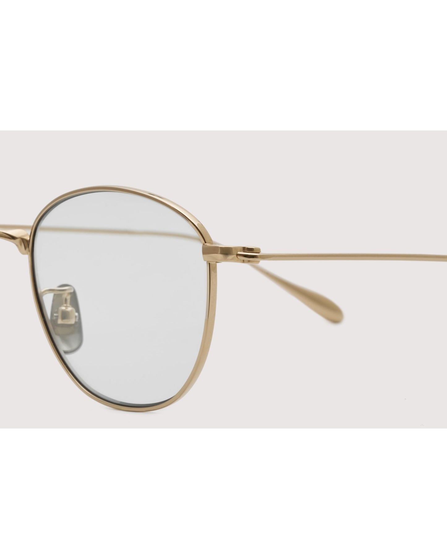 KOUGETSU #3 CHAMPAGNE GOLD  × CLEAR to D.GREY