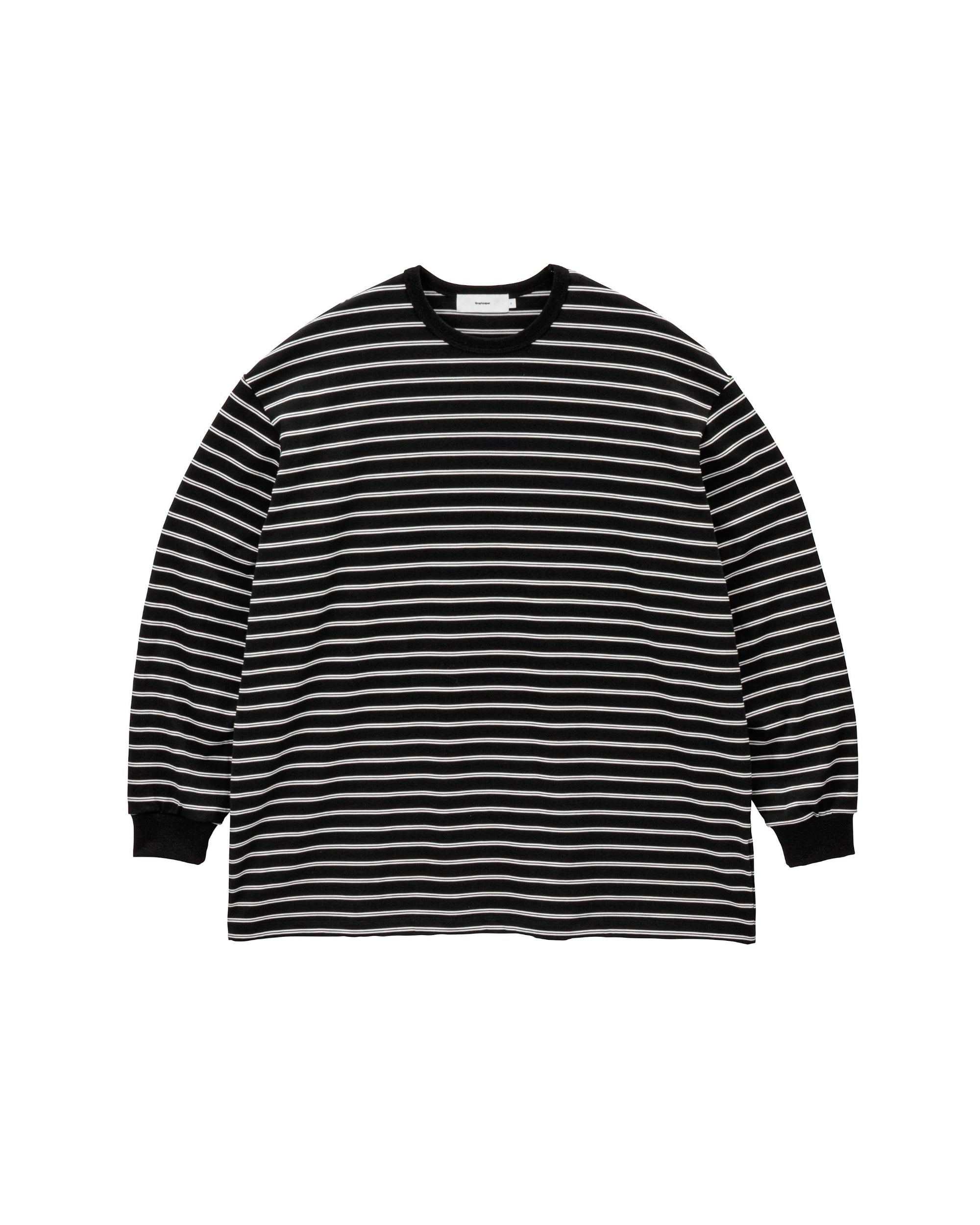 T.japan border l/s tee 週末限定価格 DETACHABLE BORDER L/S TEE
