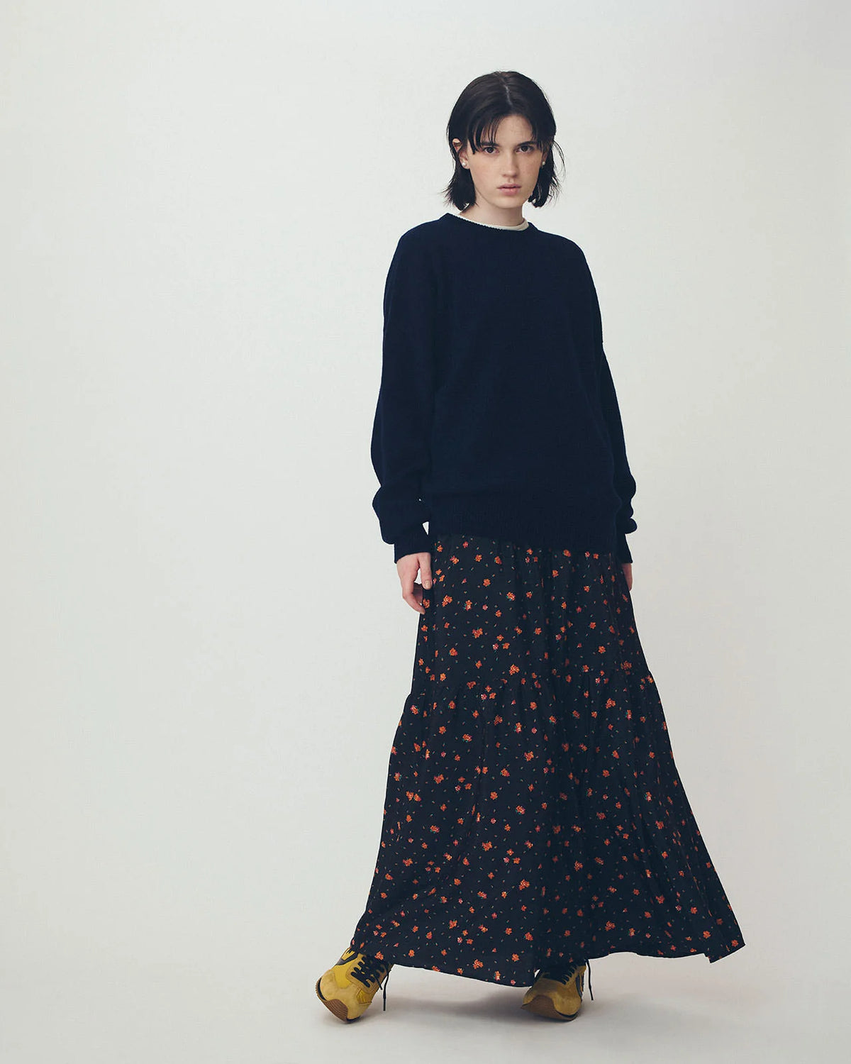 TINY BLOSSOM  PRINTED SKIRT