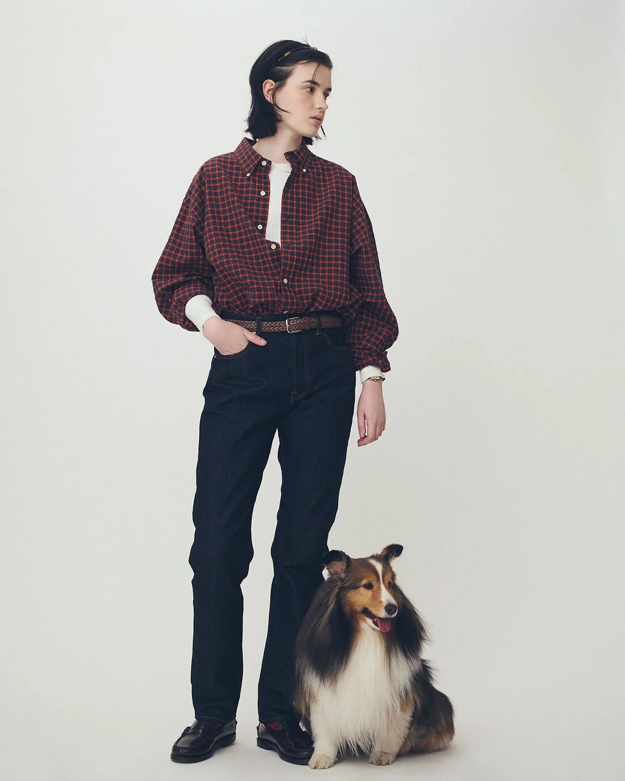 WASHED CHECKED DADDY SHIRT