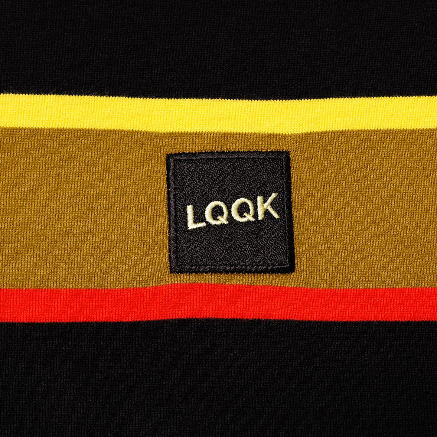 L/S RUGBY WEIGHT BORDER TEE BOX LOGO