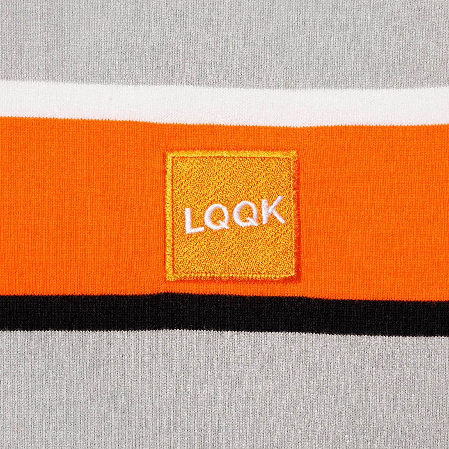 L/S RUGBY WEIGHT BORDER TEE BOX LOGO