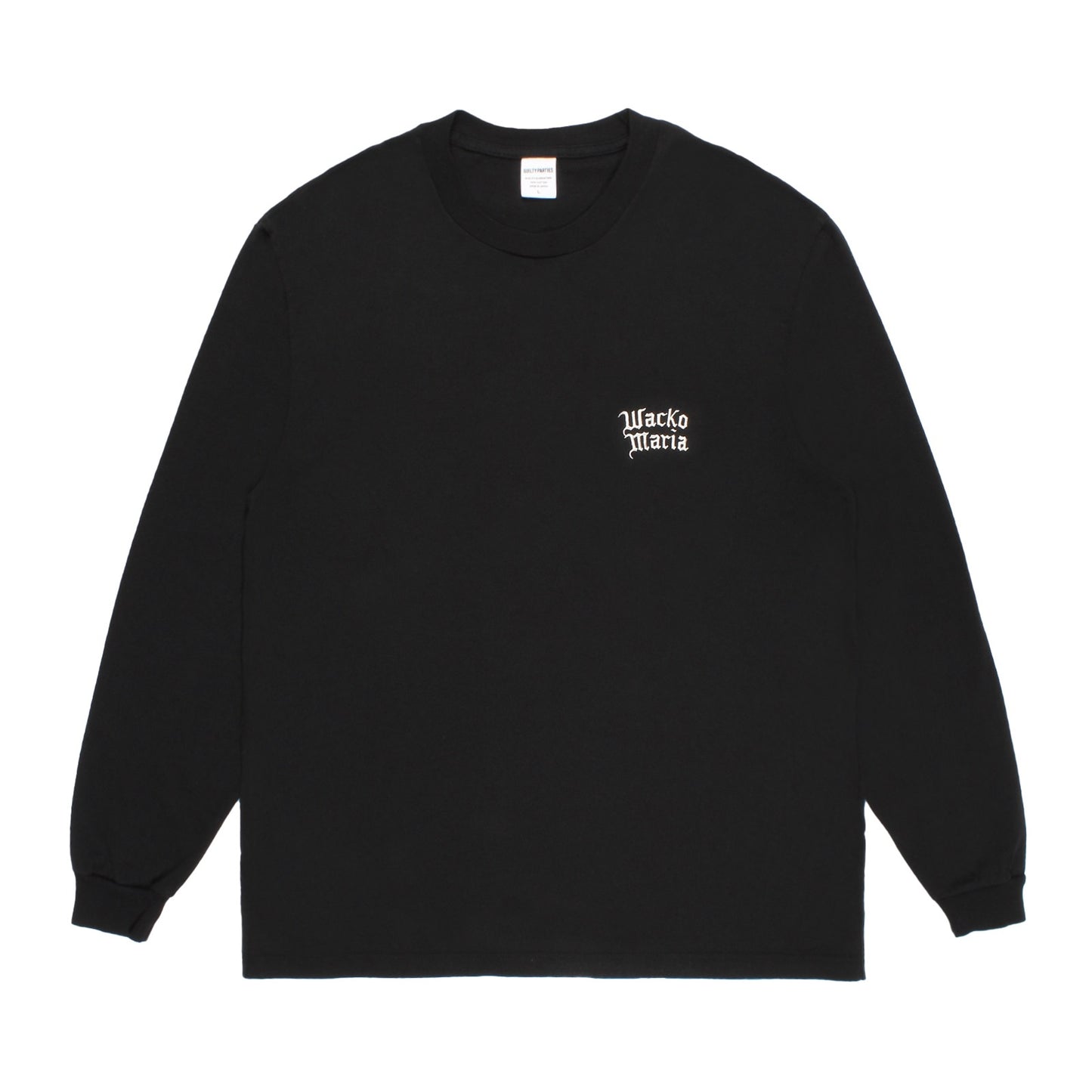WASHED HEAVY WEIGHT CREW NECK LONG SLEEVE T-SHIRT ( TYPE-1 )