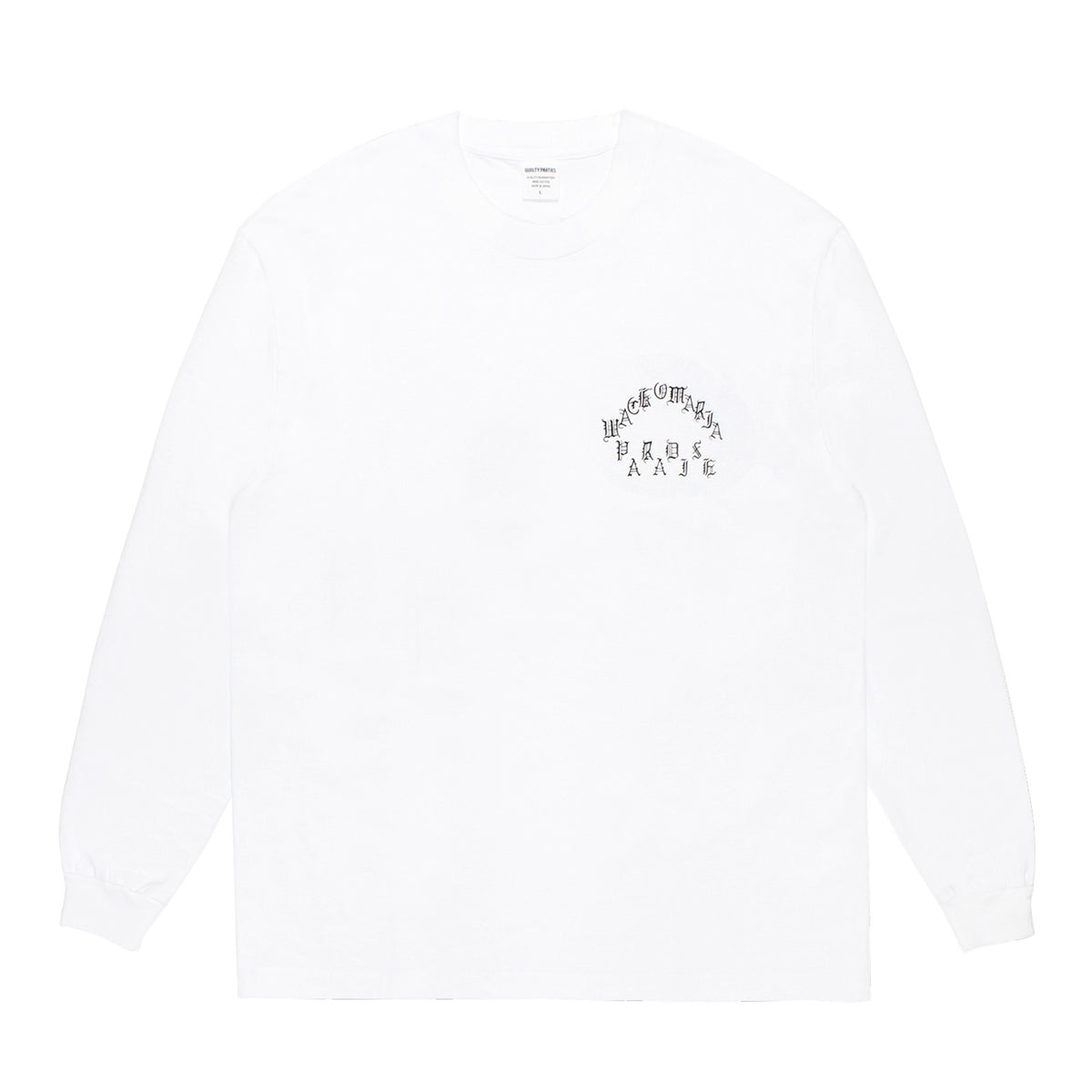 WASHED HEAVY WEIGHT CREW NECK LONG SLEEVE T-SHIRT ( TYPE-1 )