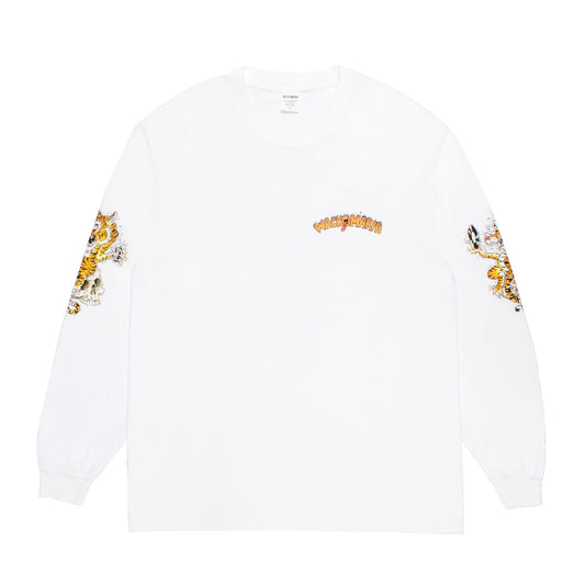 TIM LEHI / WASHED HEAVY WEIGHT CREW NECK LONG SLEEVE T-SHIRT ( TYPE-2 )