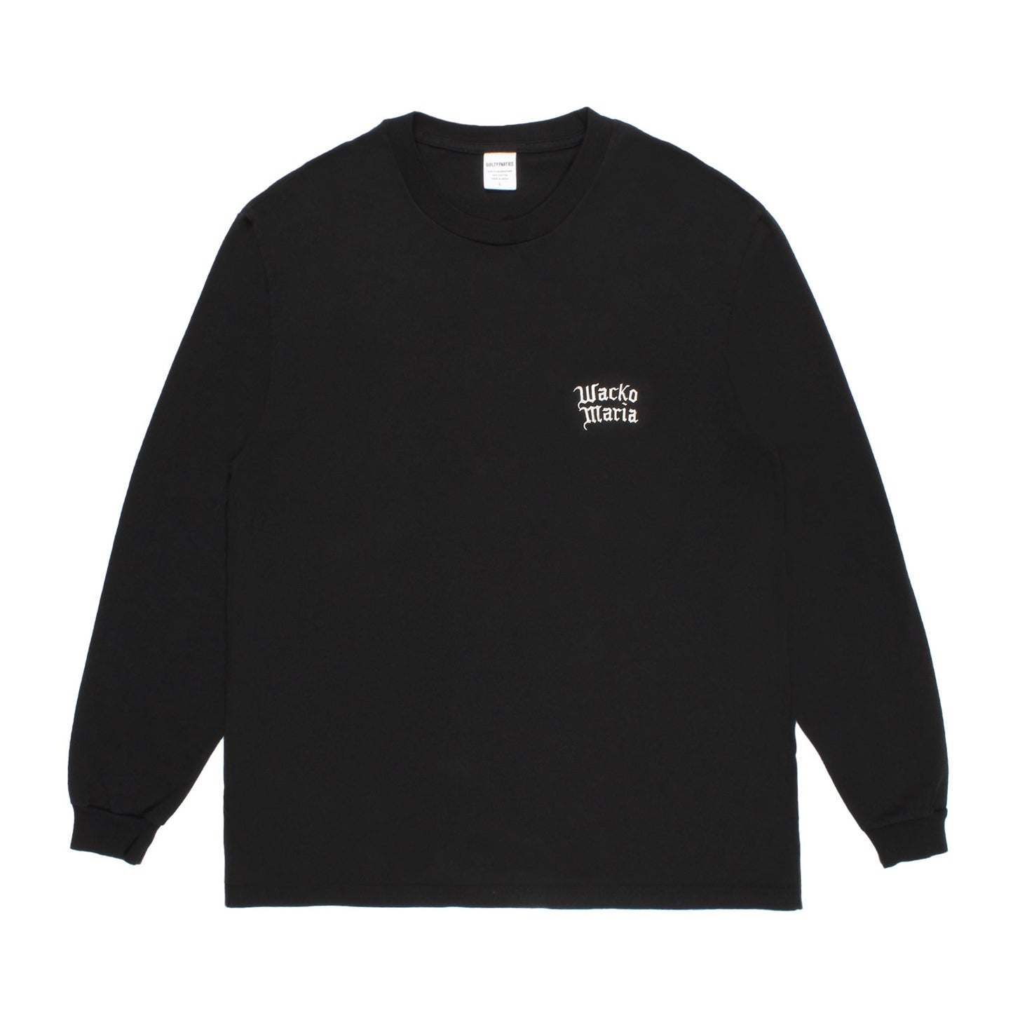 WASHED HEAVY WEIGHT CREW NECK LONG SLEEVE T-SHIRT ( TYPE-4 )