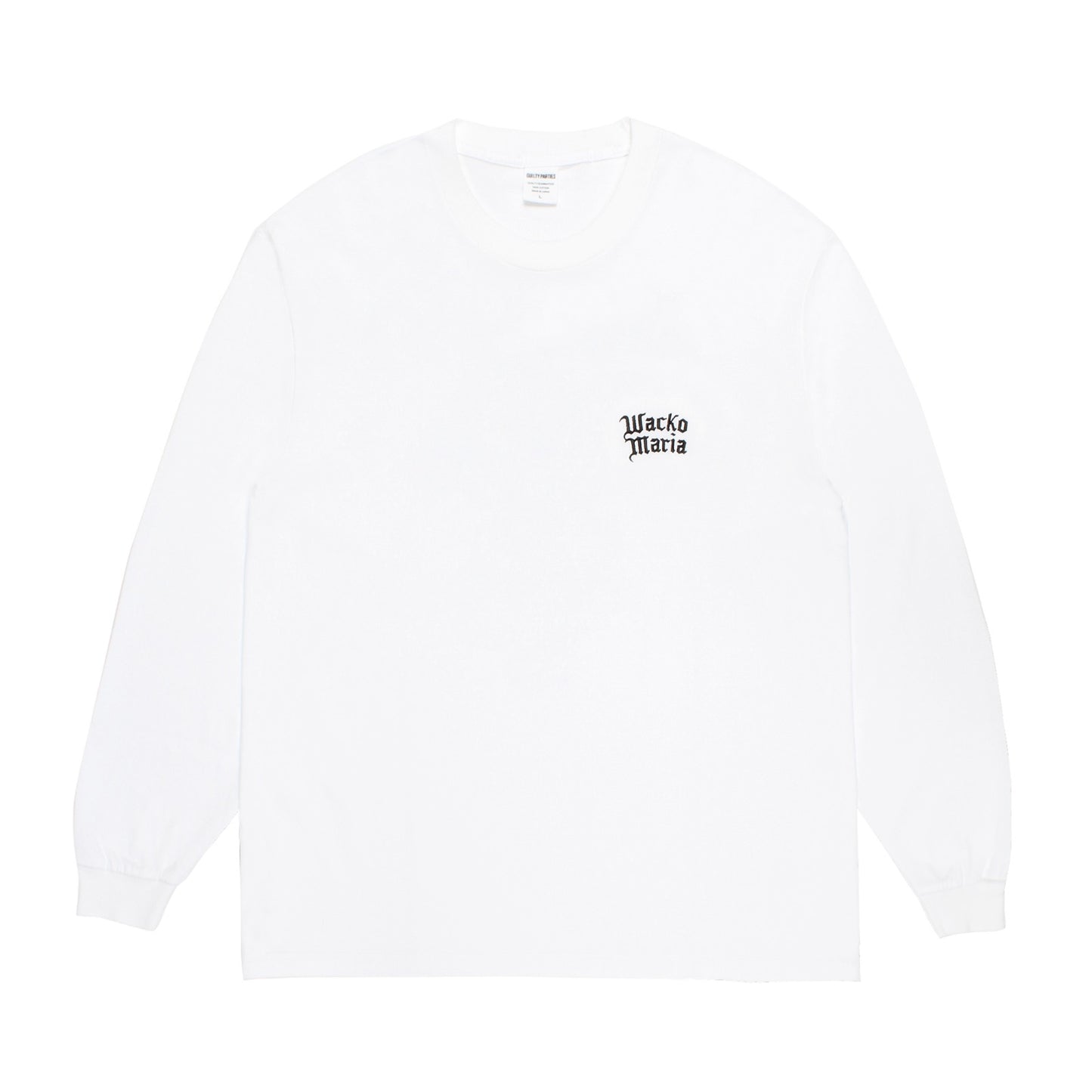 WASHED HEAVY WEIGHT CREW NECK LONG SLEEVE T-SHIRT ( TYPE-4 )