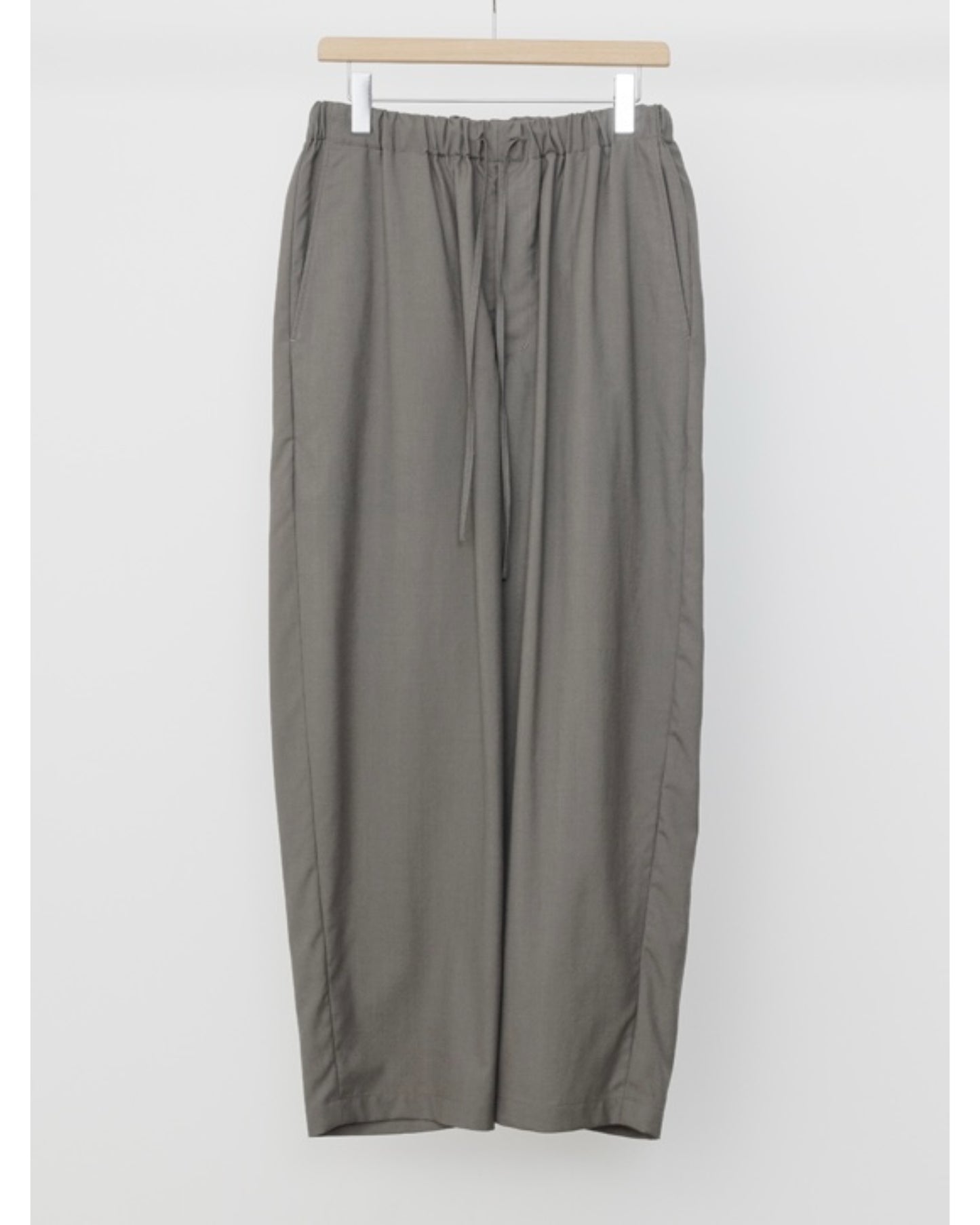 COCOON WIDE EASY PANTS GREIGE