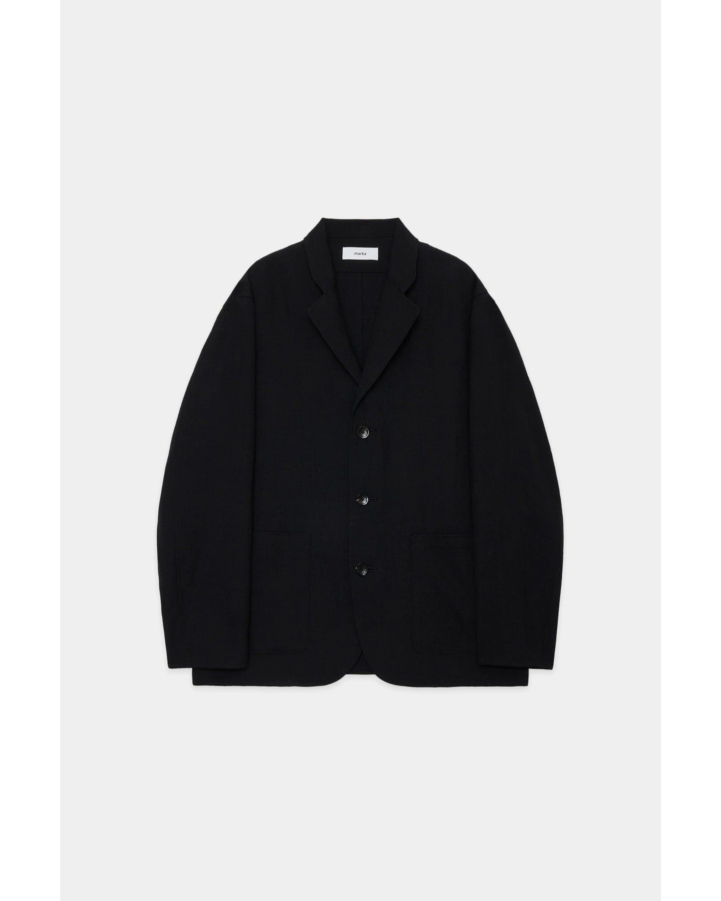 HOSPITAL JACKET CHAMBRAY BLACK