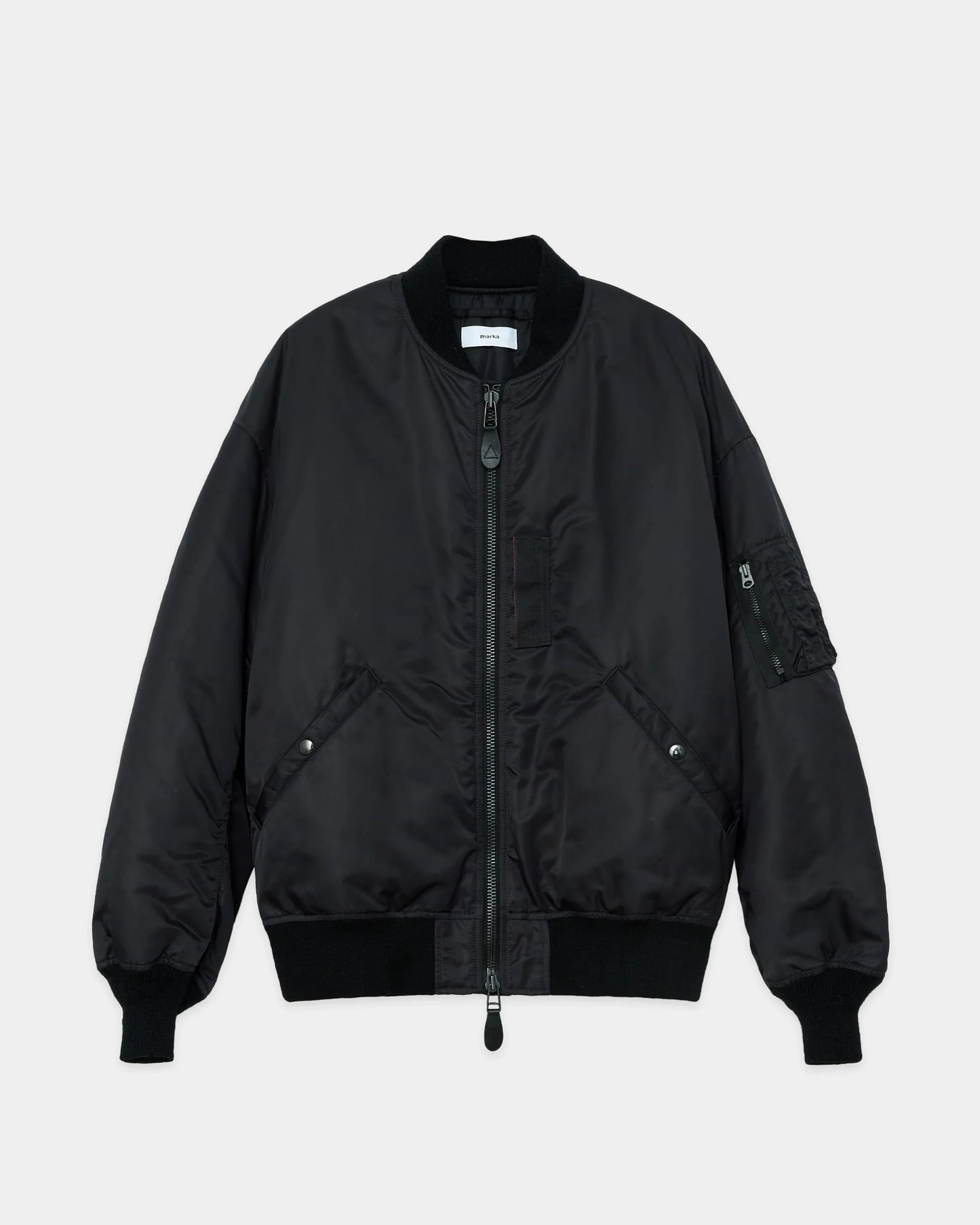 MA-1 - nylon twill - BLACK