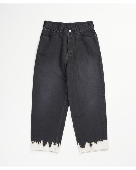 LOOSE STRAIGHT FIT JEANS BLACK