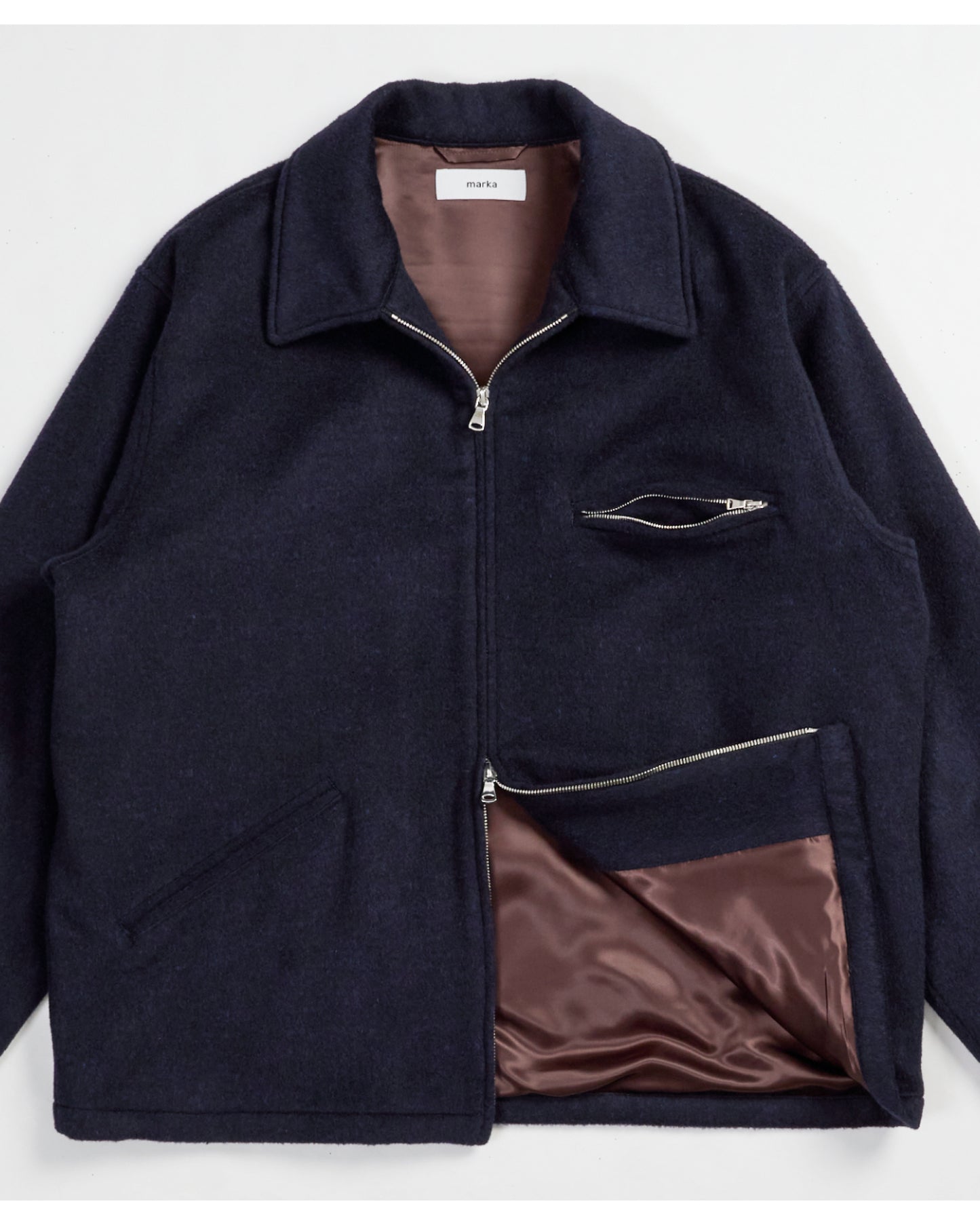 PUFFED WORK JACKET DARK NAVY