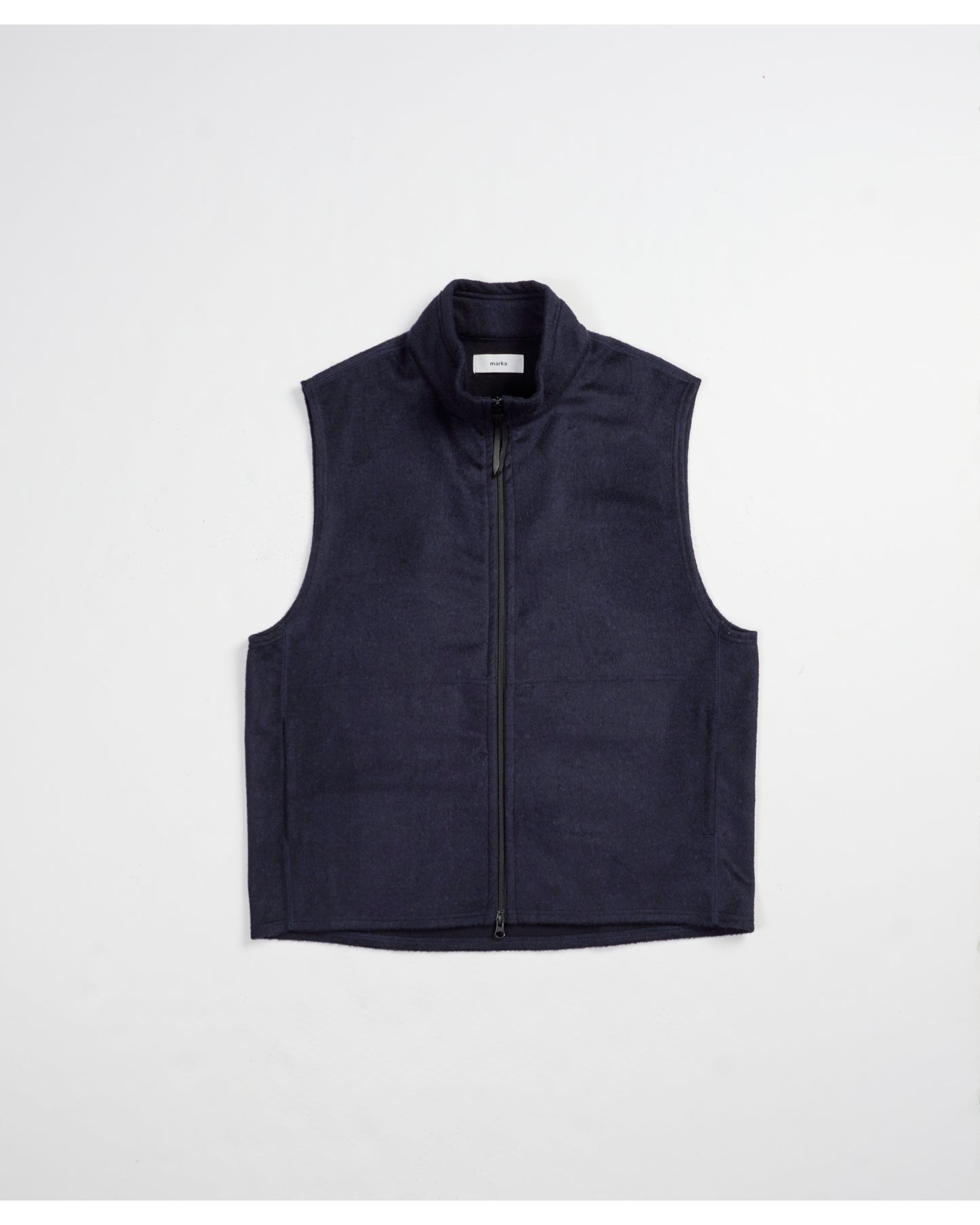 ZIP UP VEST DARK NAVY