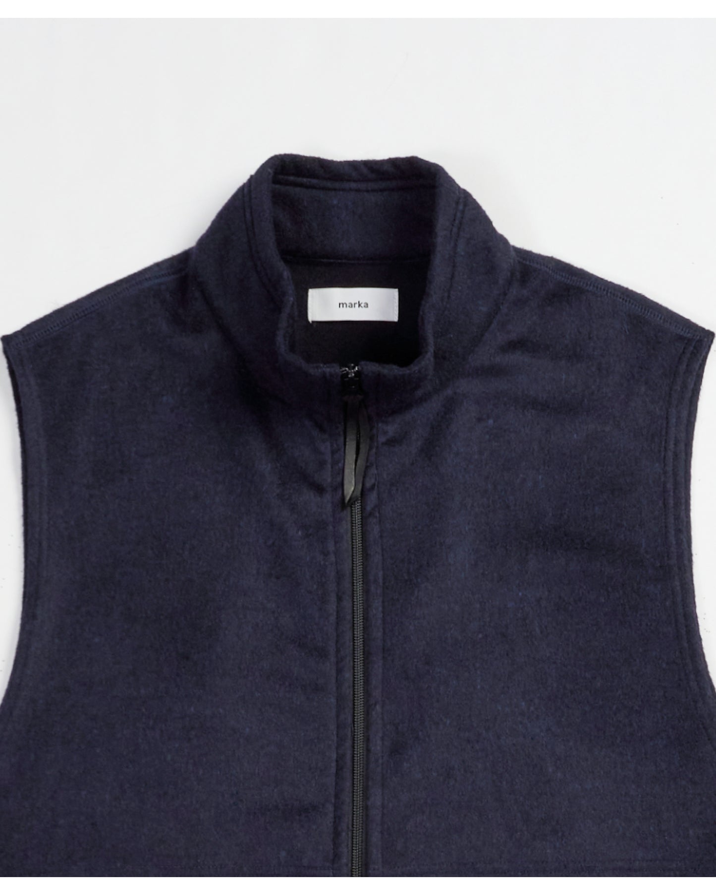 ZIP UP VEST DARK NAVY