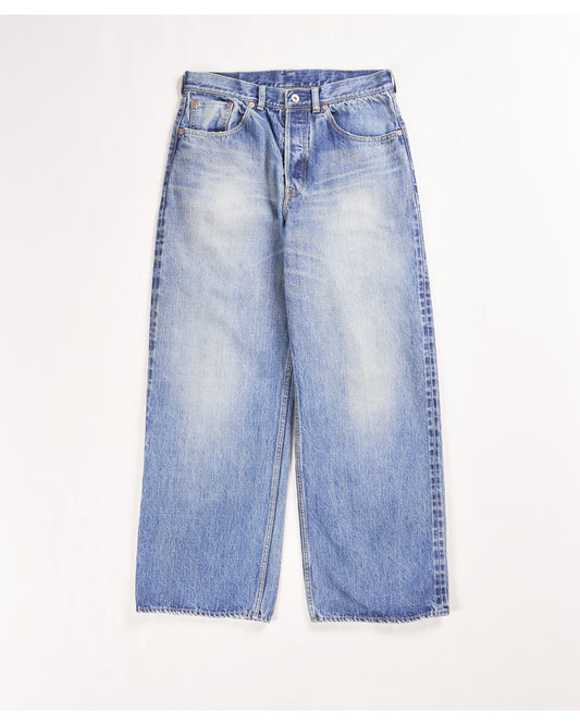 WIDE LEG JEANS USED WASHED
