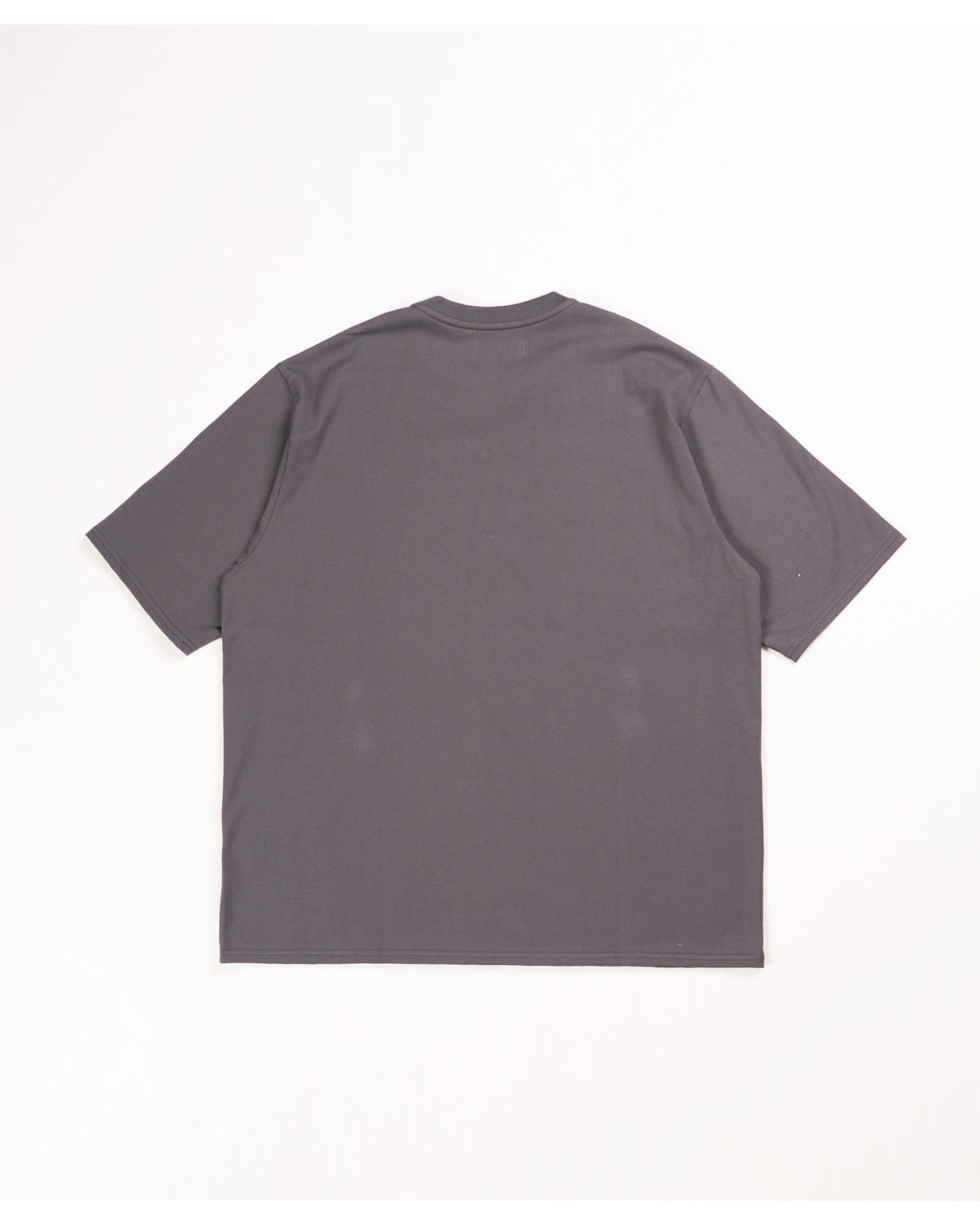 CREW NECK TEE M.GRAY